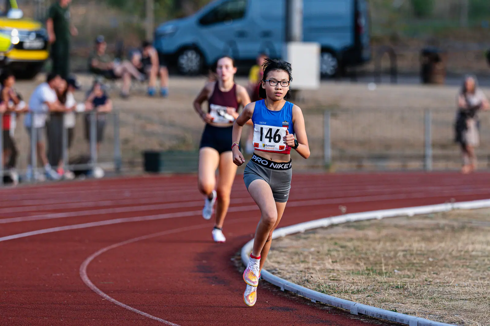 Brentwood Beagles athletes at the Watford Open Graded Meeting, Watford, 22 July 2026