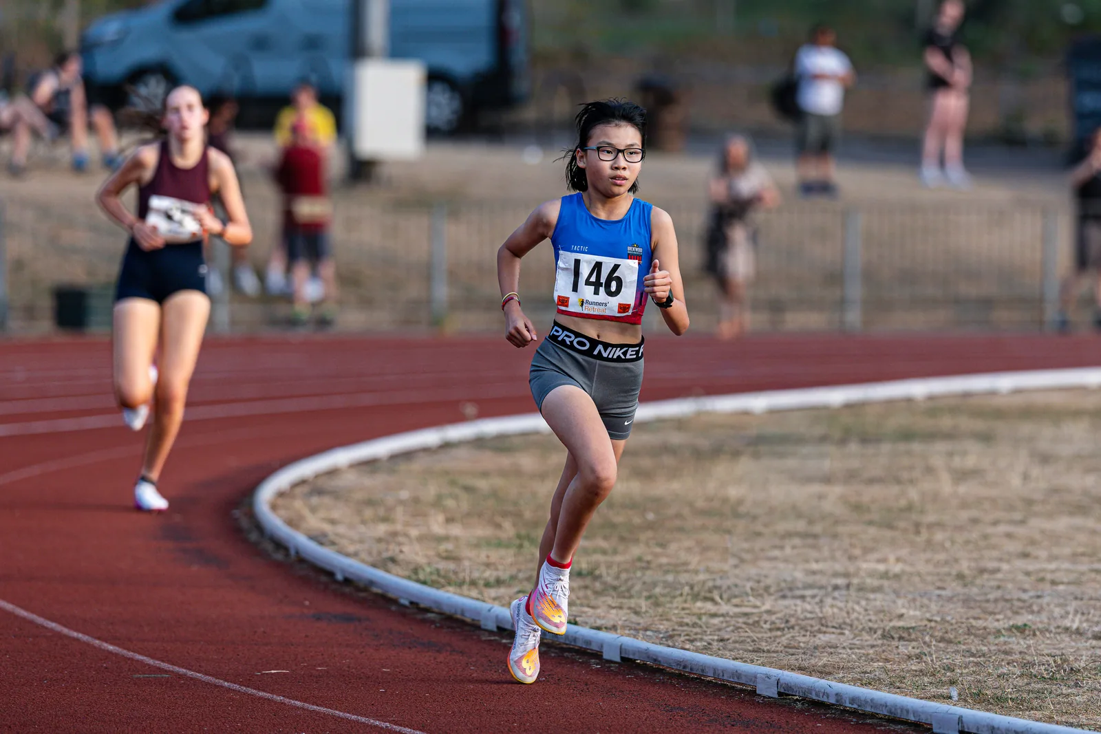 Brentwood Beagles athletes at the Watford Open Graded Meeting, Watford, 22 July 2026