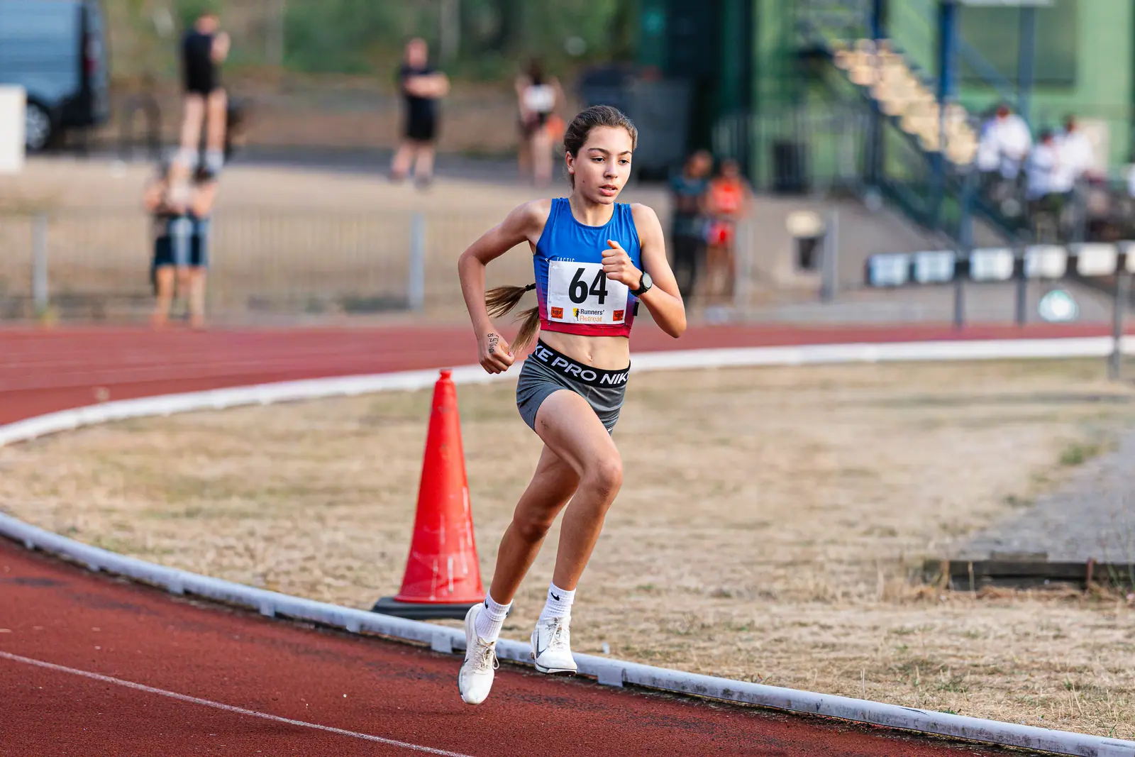 Brentwood Beagles athletes at the Watford Open Graded Meeting, Watford, 22 July 2026