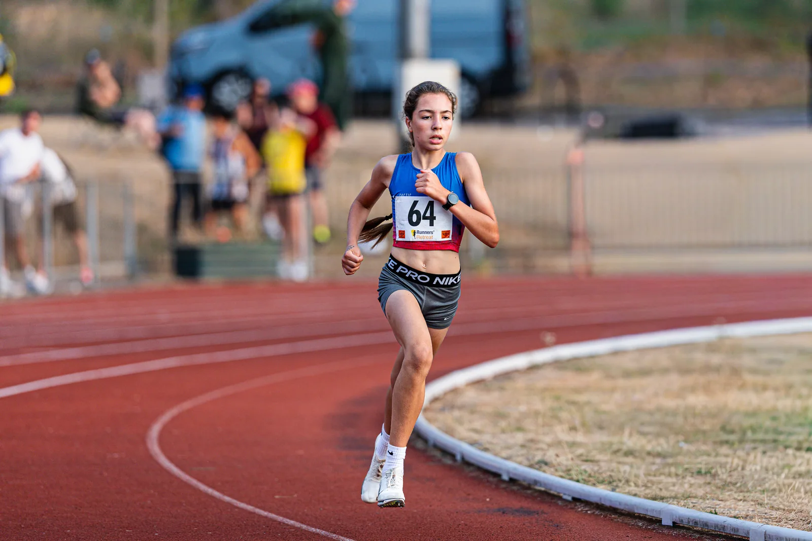 Brentwood Beagles athletes at the Watford Open Graded Meeting, Watford, 22 July 2026