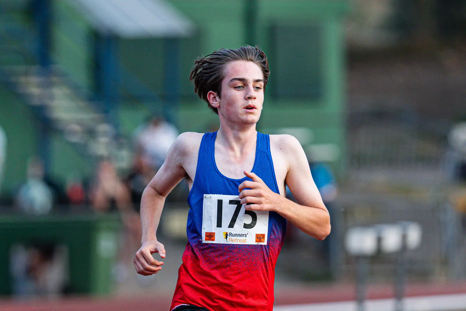 Brentwood Beagles athletes at the Watford Open Graded Meeting, Watford, 22 July 2026