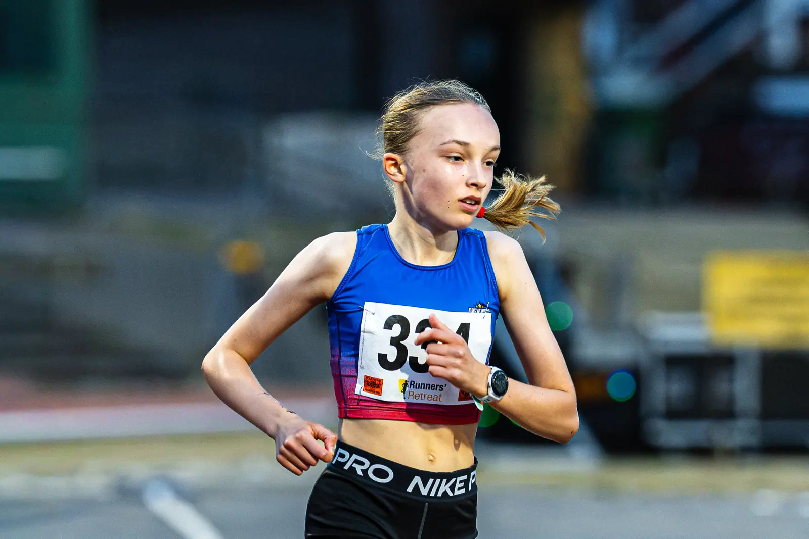 Brentwood Beagles athletes at the Watford Open Graded Meeting, Watford, 22 July 2026