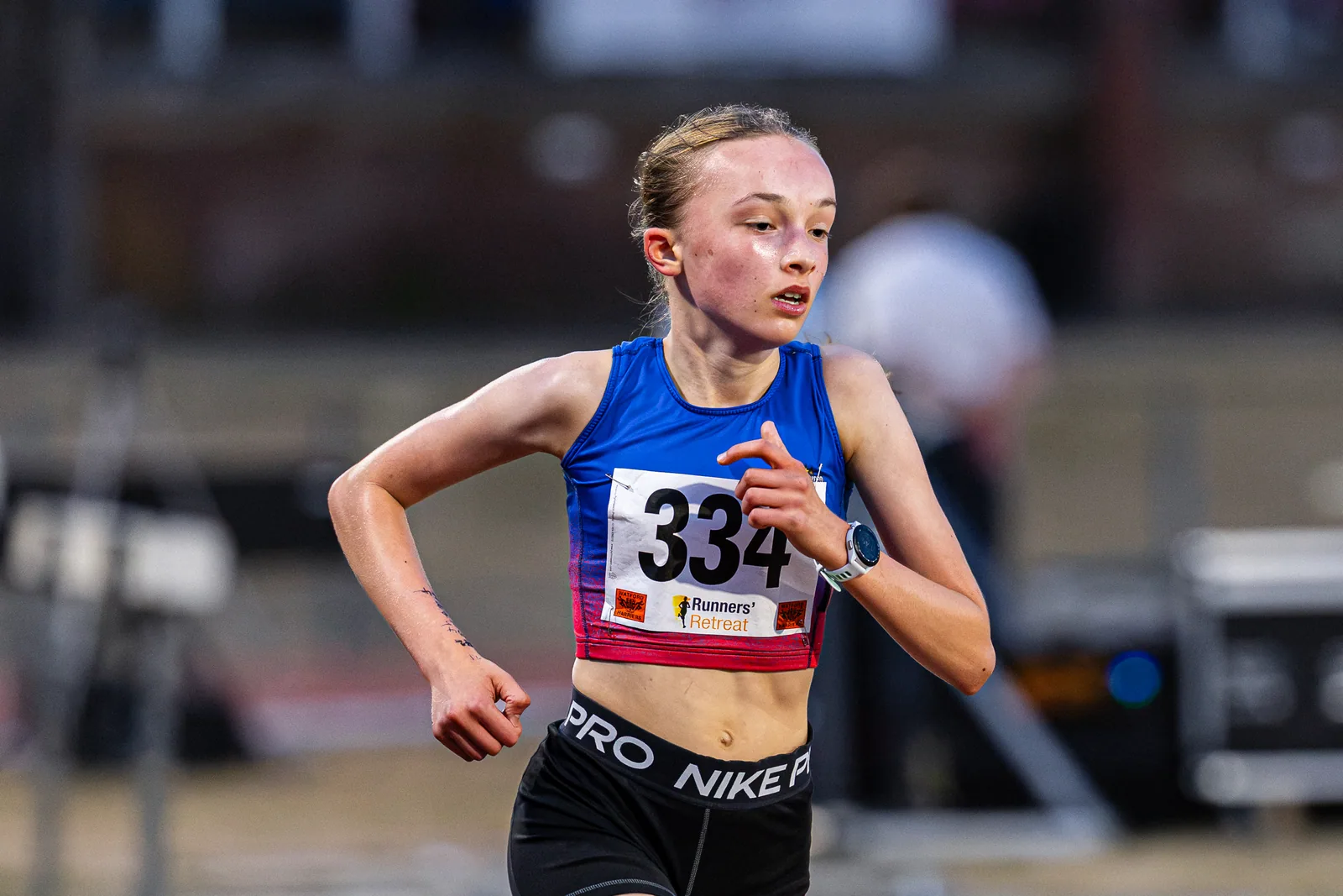 Brentwood Beagles athletes at the Watford Open Graded Meeting, Watford, 22 July 2026
