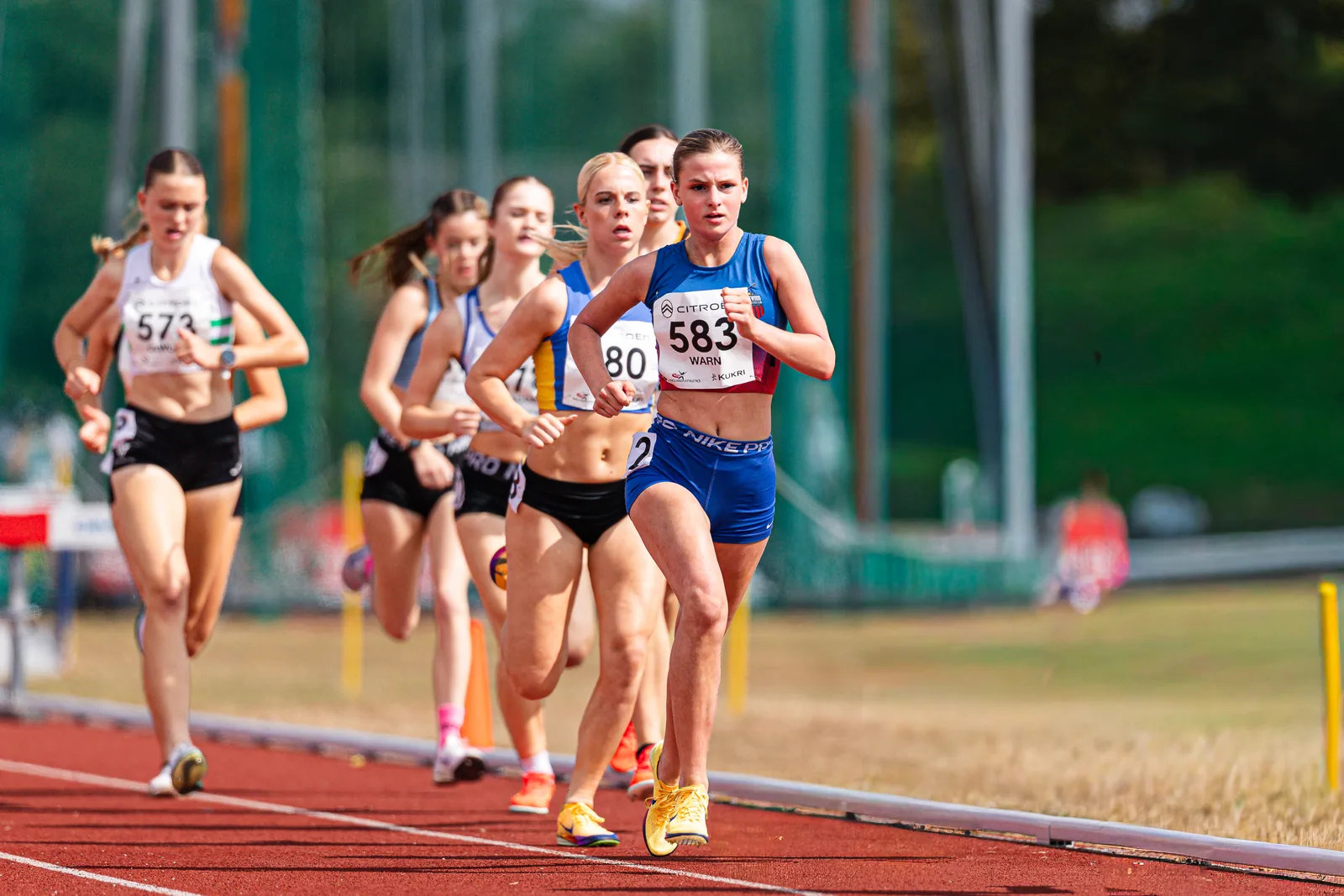Brentwood Beagles athletes at the England Athletics Age Group Championships, Bedford, 26 July 2026