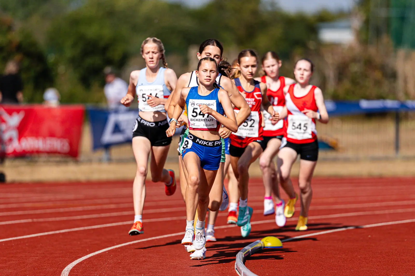 Brentwood Beagles athletes at the England Athletics Age Group Championships, Bedford, 26 July 2026