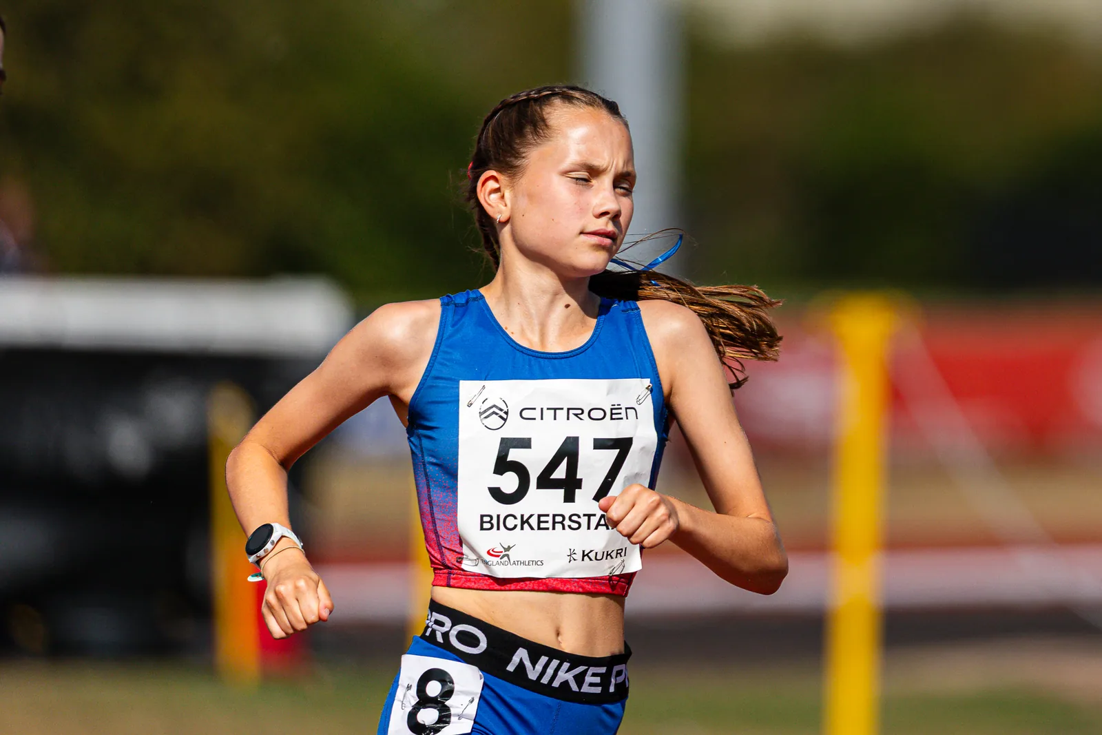 Brentwood Beagles athletes at the England Athletics Age Group Championships, Bedford, 26 July 2026