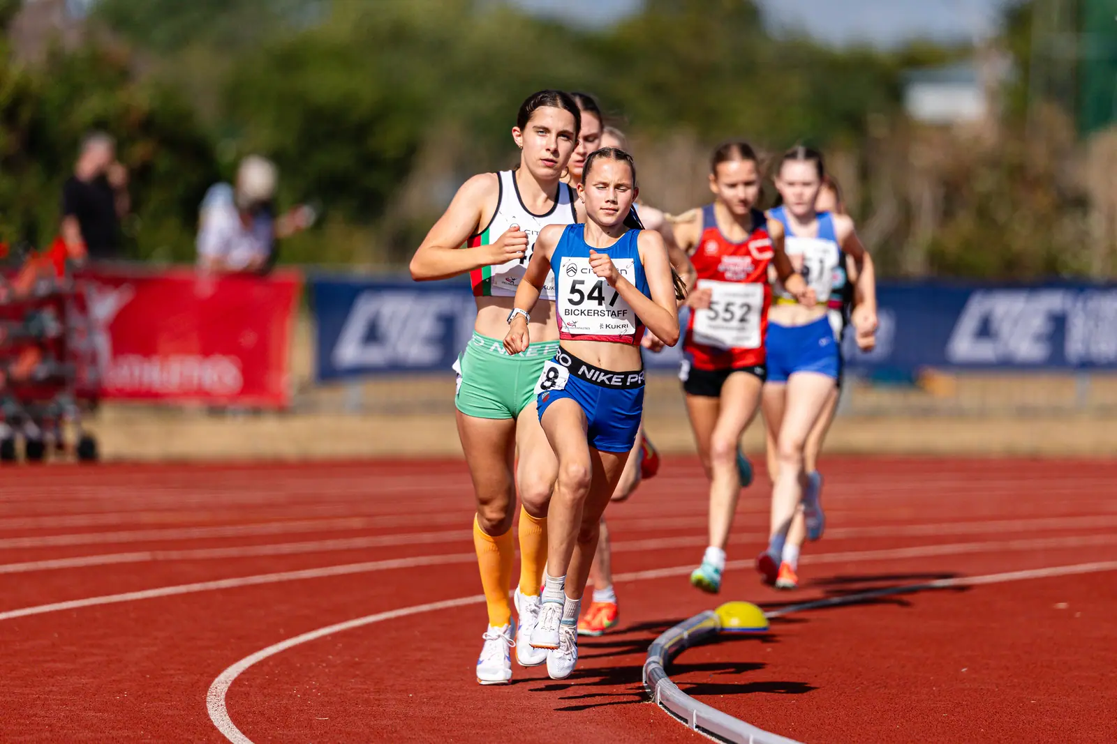 Brentwood Beagles athletes at the England Athletics Age Group Championships, Bedford, 26 July 2026