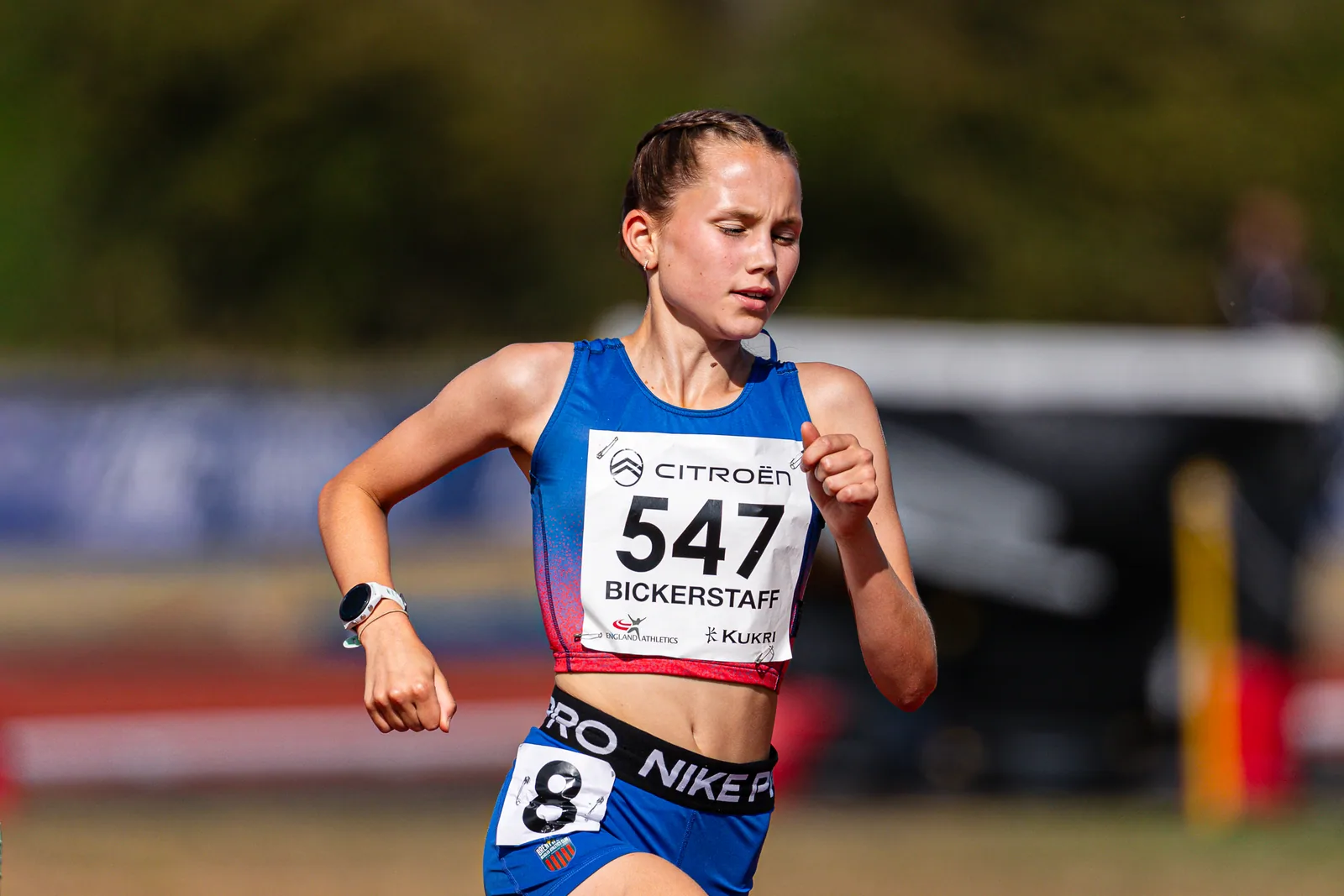Brentwood Beagles athletes at the England Athletics Age Group Championships, Bedford, 26 July 2026