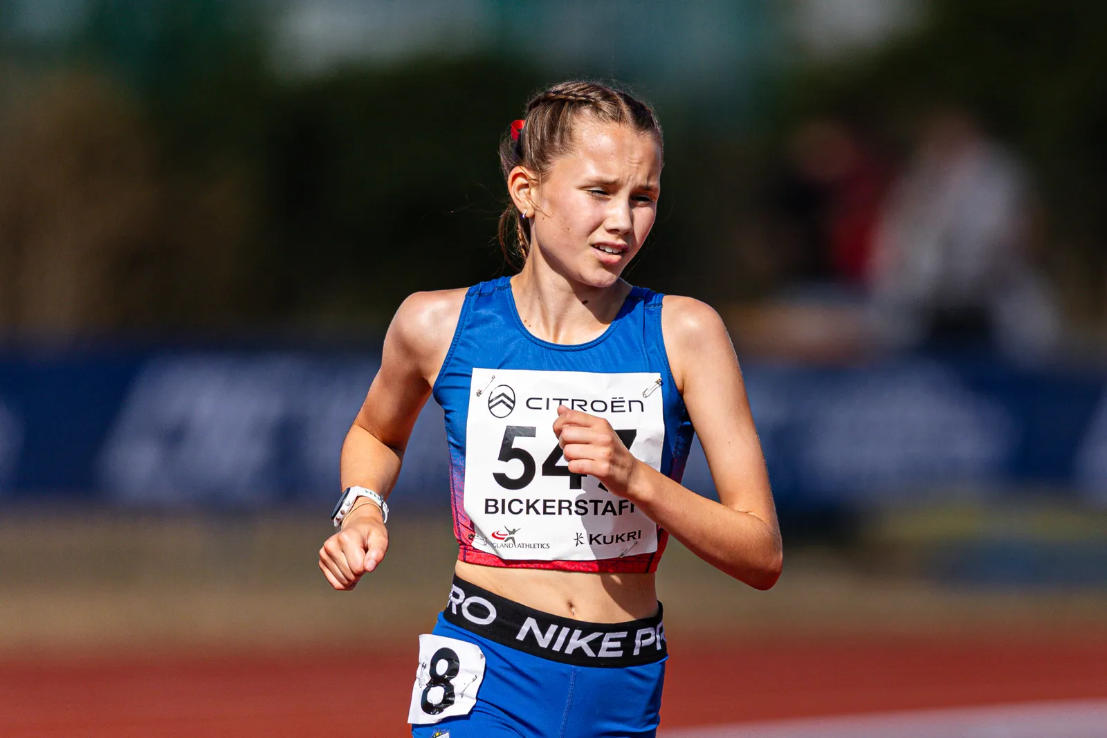 Brentwood Beagles athletes at the England Athletics Age Group Championships, Bedford, 26 July 2026