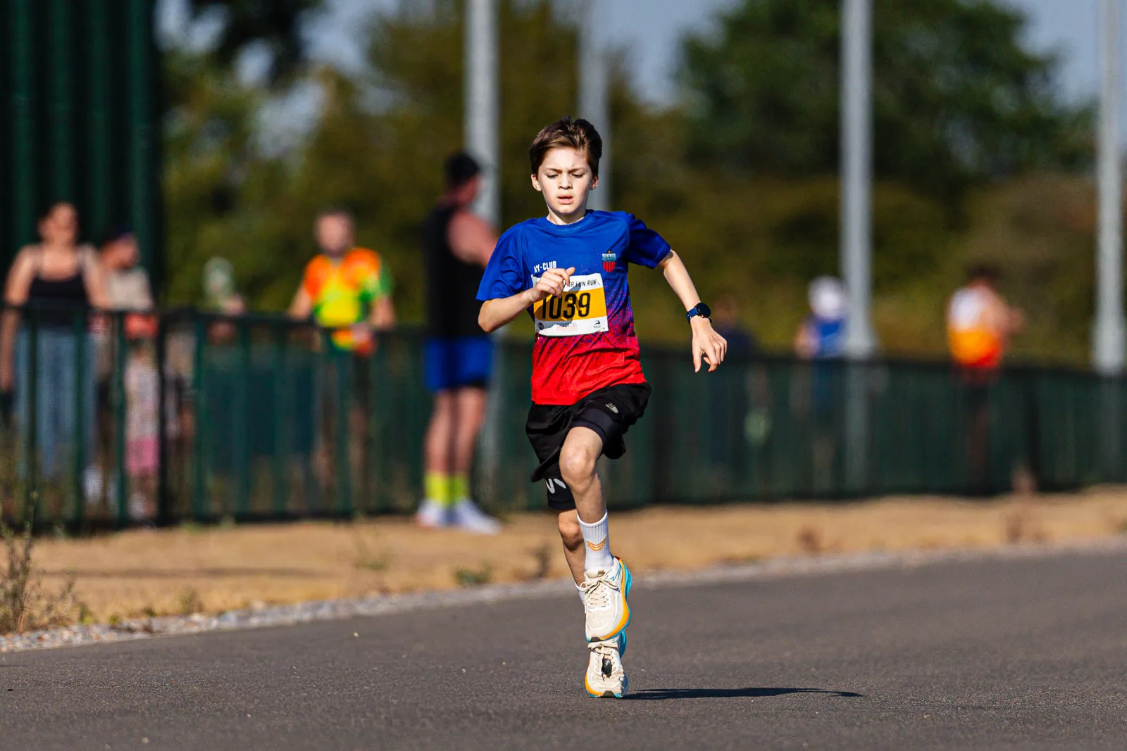 Brentwood Beagles athletes at the Colchester Friday Night 5K / Essex 5K Championships, Colchester, 7 August 2026