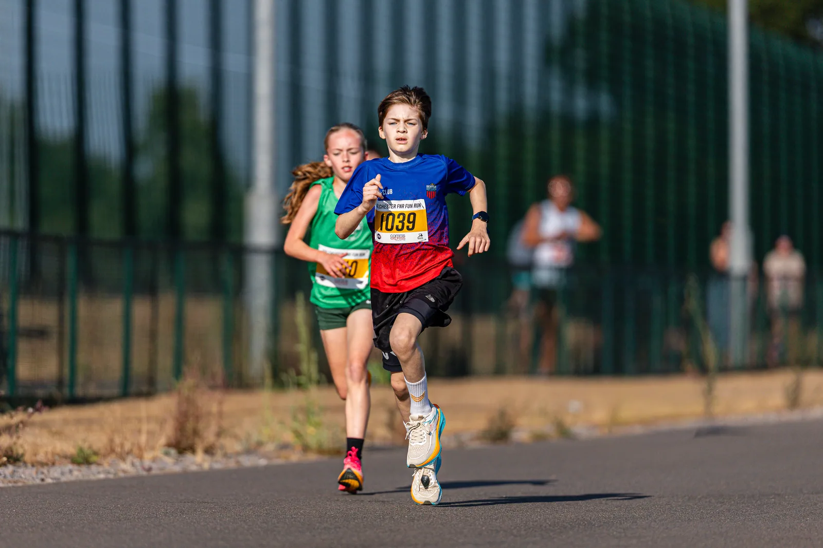 Brentwood Beagles athletes at the Colchester Friday Night 5K / Essex 5K Championships, Colchester, 7 August 2026