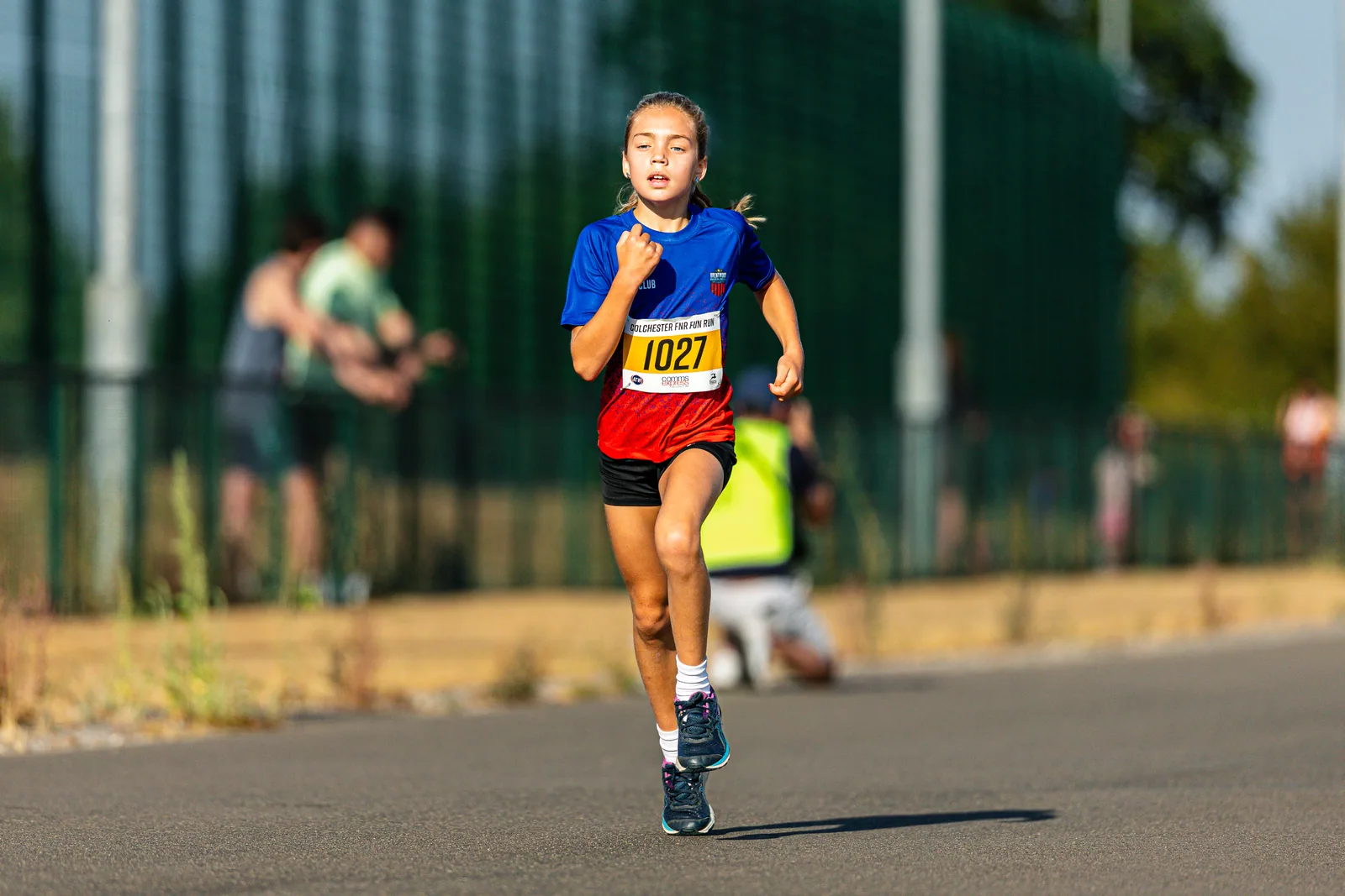 Brentwood Beagles athletes at the Colchester Friday Night 5K / Essex 5K Championships, Colchester, 7 August 2026