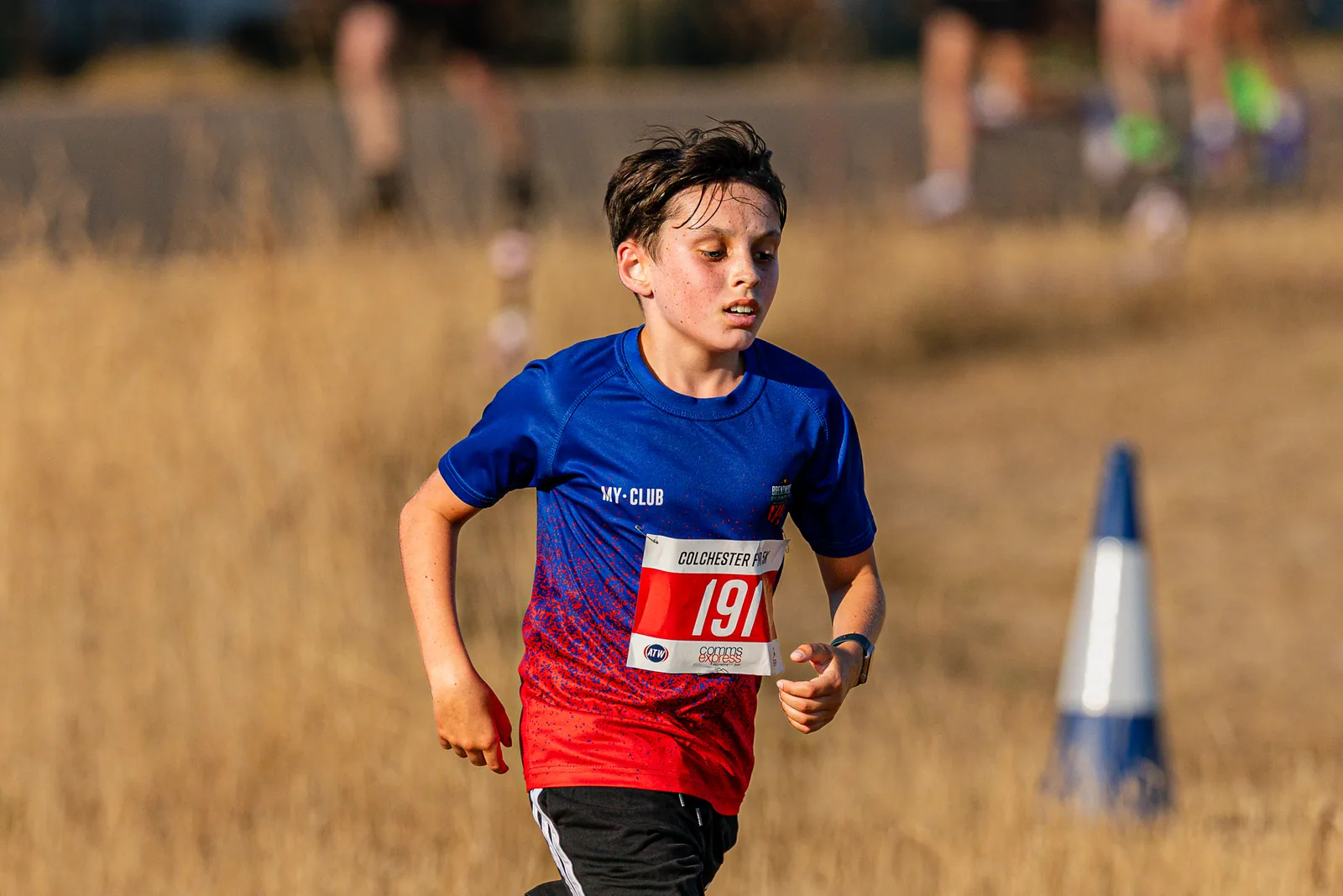 Brentwood Beagles athletes at the Colchester Friday Night 5K / Essex 5K Championships, Colchester, 7 August 2026