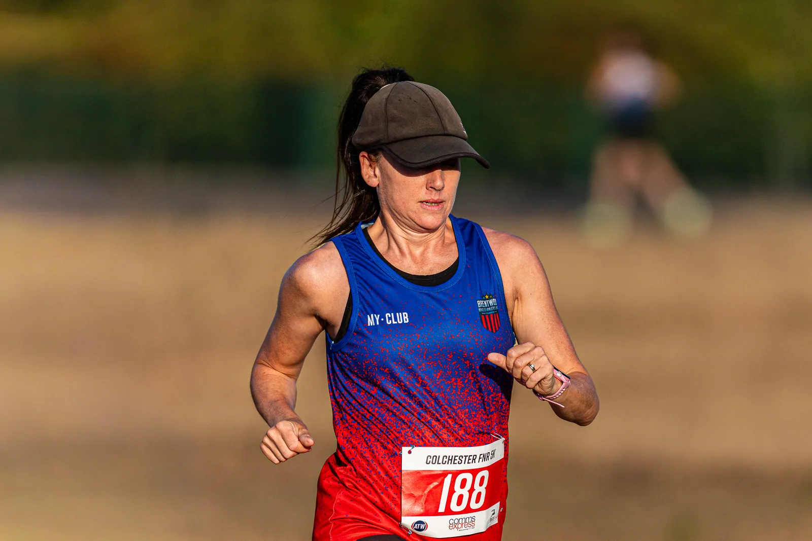 Brentwood Beagles athletes at the Colchester Friday Night 5K / Essex 5K Championships, Colchester, 7 August 2026