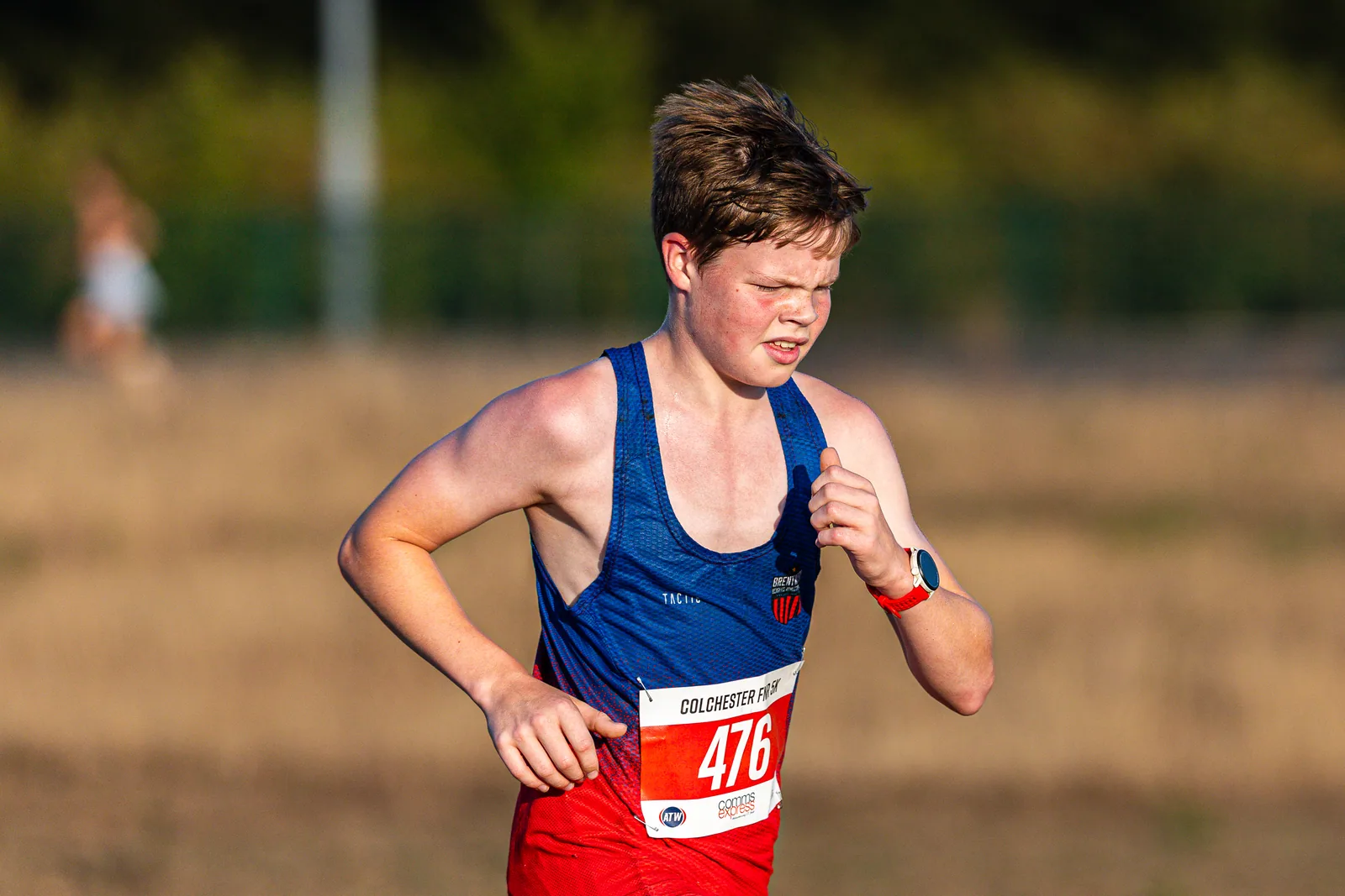 Brentwood Beagles athletes at the Colchester Friday Night 5K / Essex 5K Championships, Colchester, 7 August 2026