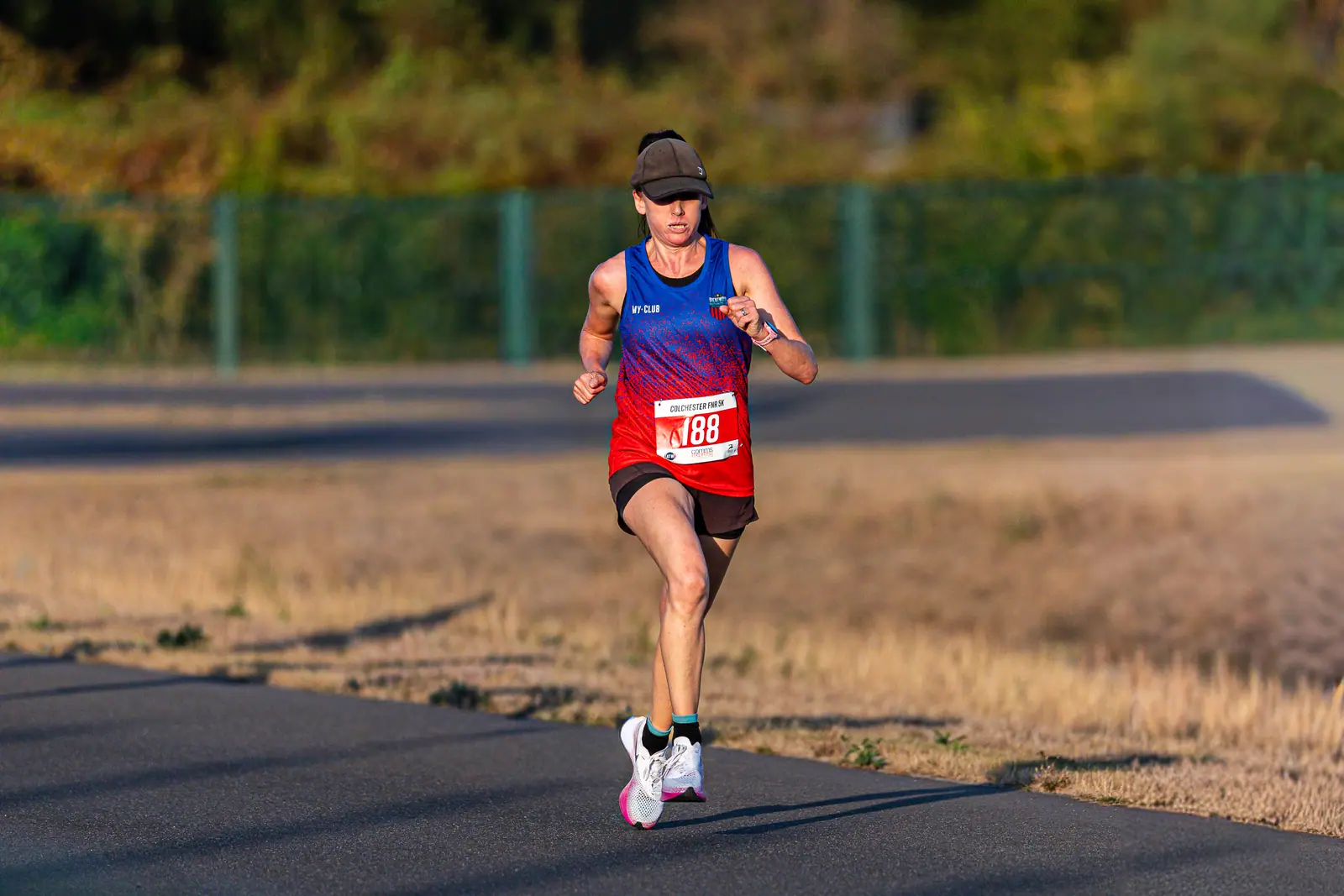 Brentwood Beagles athletes at the Colchester Friday Night 5K / Essex 5K Championships, Colchester, 7 August 2026