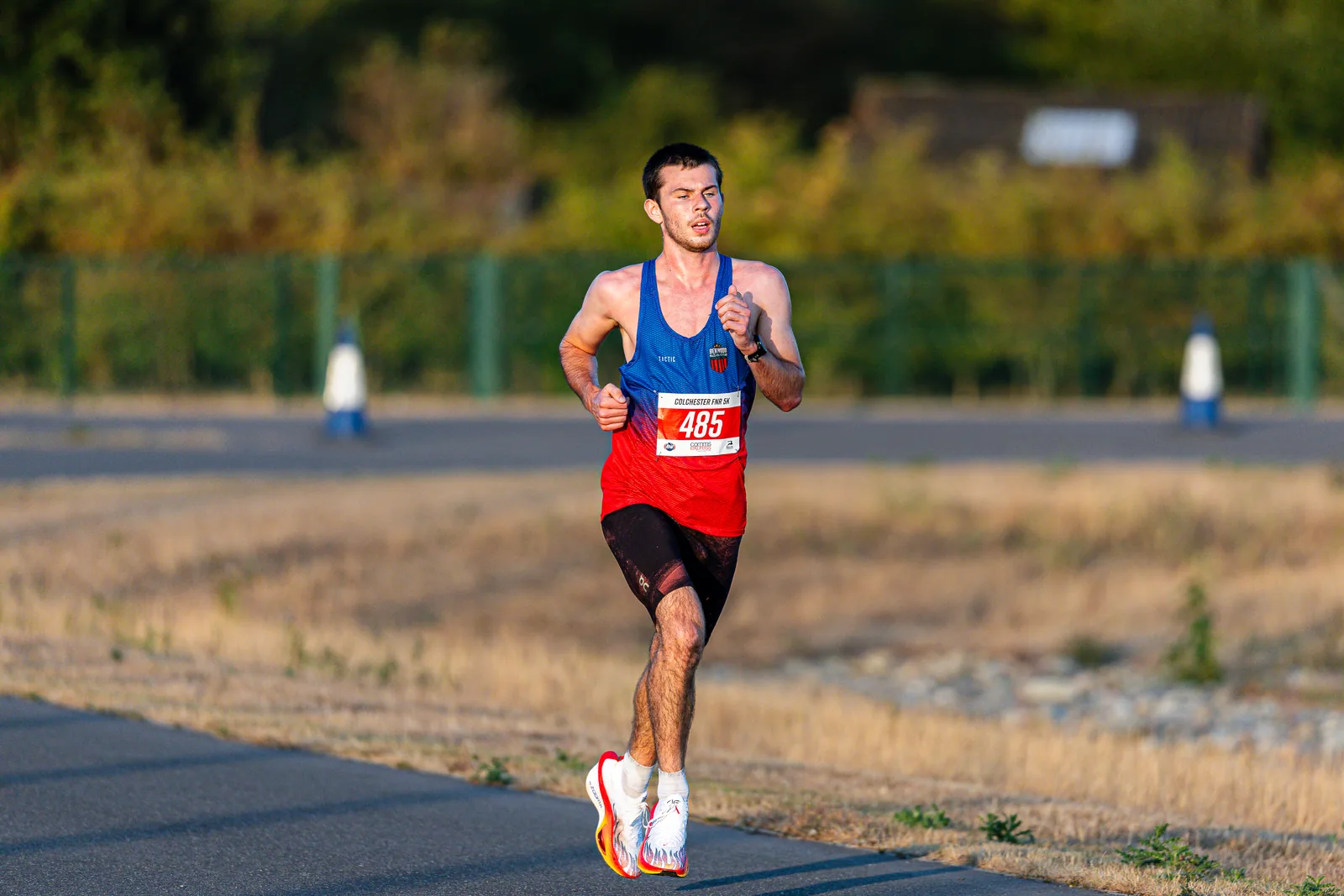 Brentwood Beagles athletes at the Colchester Friday Night 5K / Essex 5K Championships, Colchester, 7 August 2026