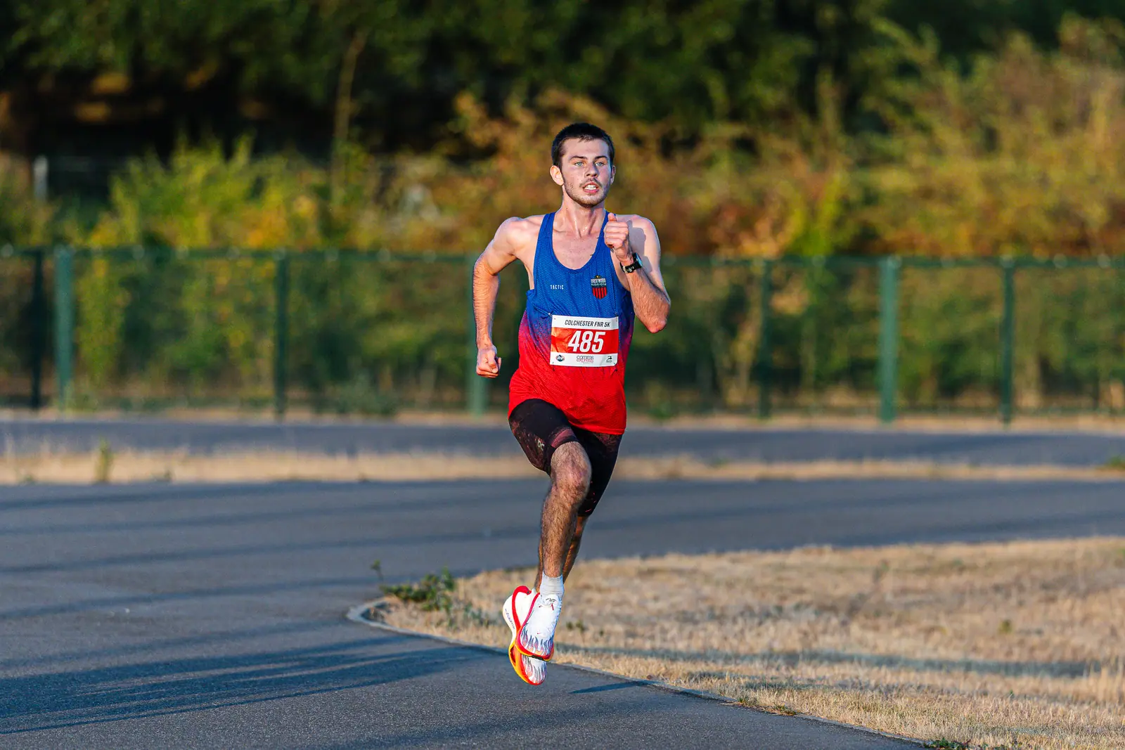 Brentwood Beagles athletes at the Colchester Friday Night 5K / Essex 5K Championships, Colchester, 7 August 2026