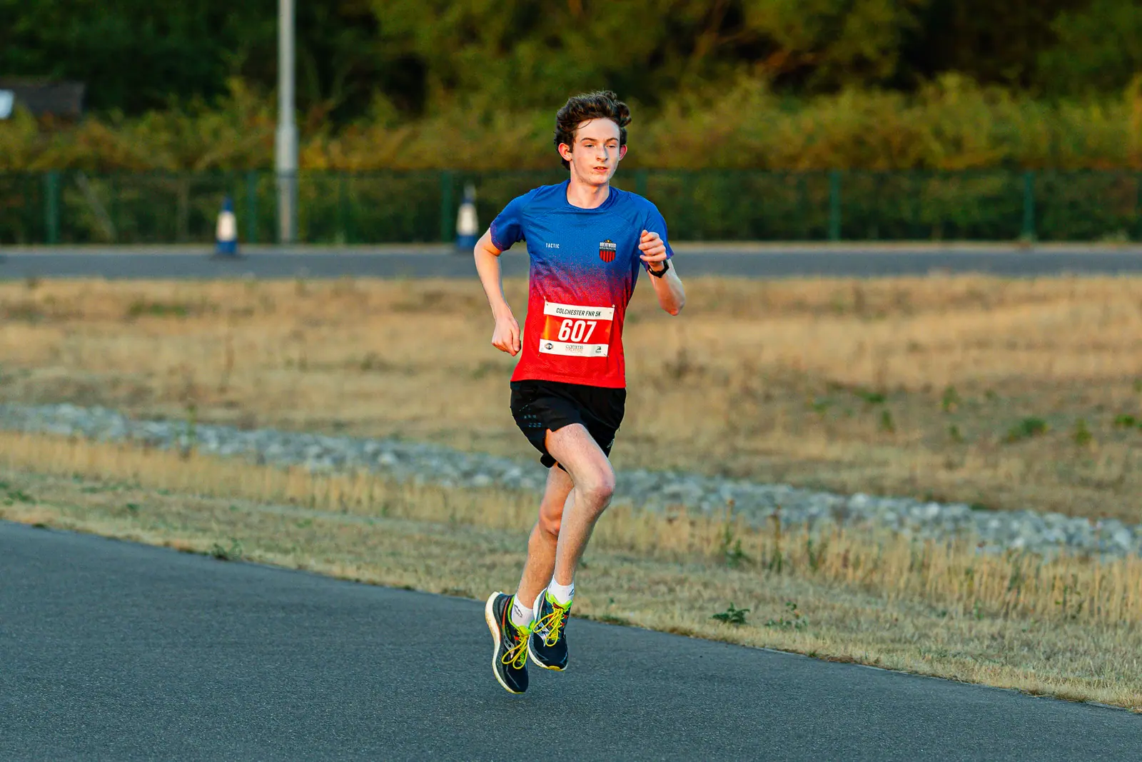 Brentwood Beagles athletes at the Colchester Friday Night 5K / Essex 5K Championships, Colchester, 7 August 2026