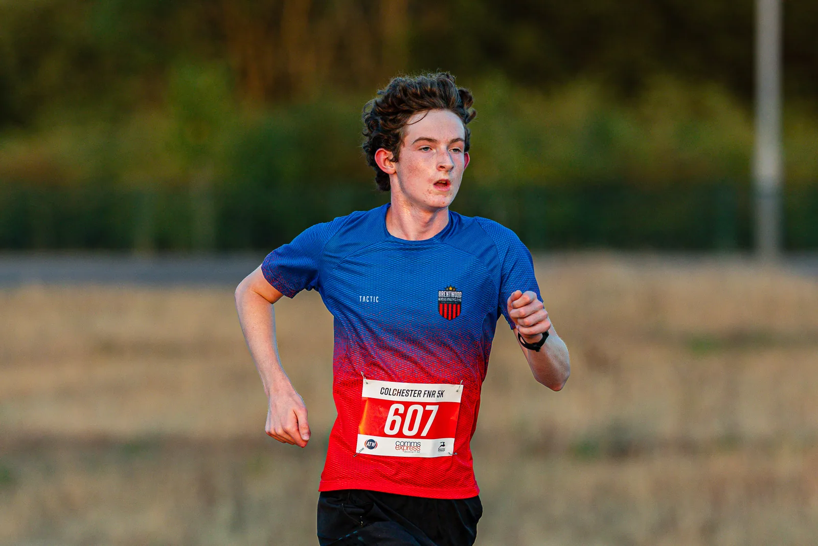 Brentwood Beagles athletes at the Colchester Friday Night 5K / Essex 5K Championships, Colchester, 7 August 2026