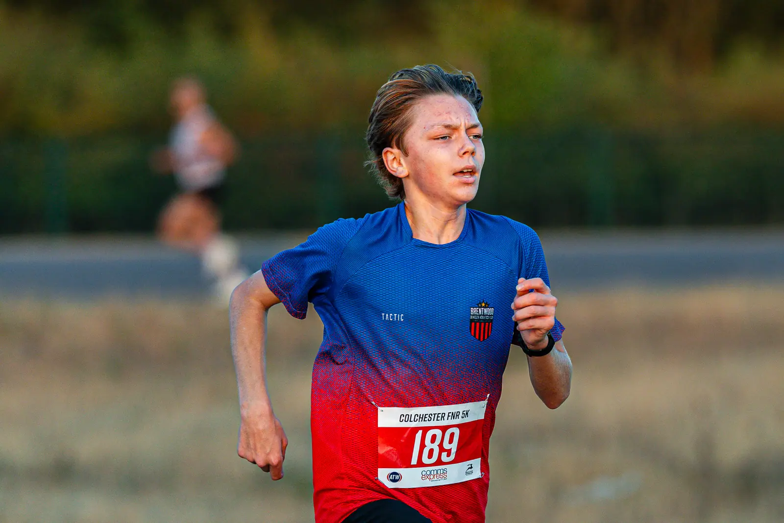 Brentwood Beagles athletes at the Colchester Friday Night 5K / Essex 5K Championships, Colchester, 7 August 2026