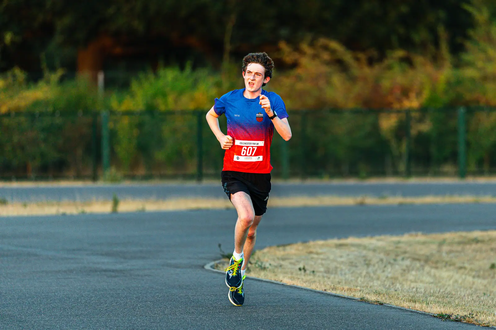 Brentwood Beagles athletes at the Colchester Friday Night 5K / Essex 5K Championships, Colchester, 7 August 2026