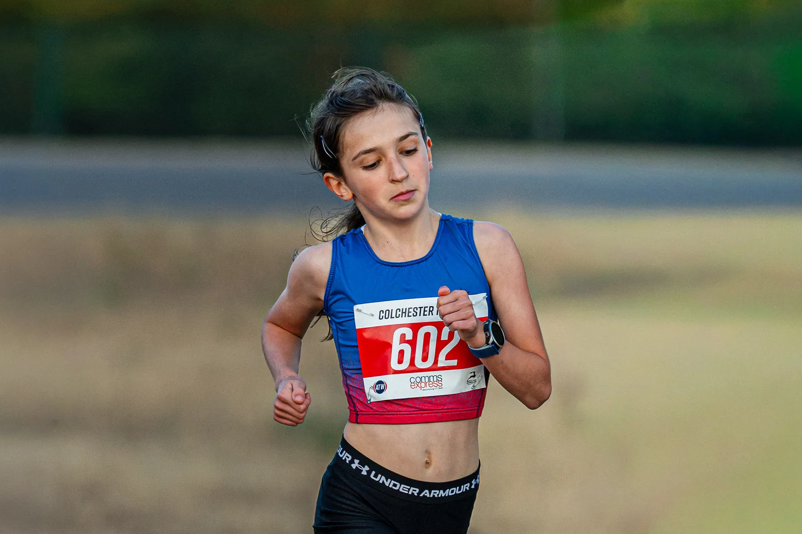Brentwood Beagles athletes at the Colchester Friday Night 5K / Essex 5K Championships, Colchester, 7 August 2026