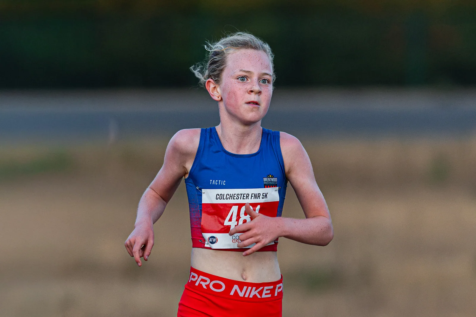 Brentwood Beagles athletes at the Colchester Friday Night 5K / Essex 5K Championships, Colchester, 7 August 2026