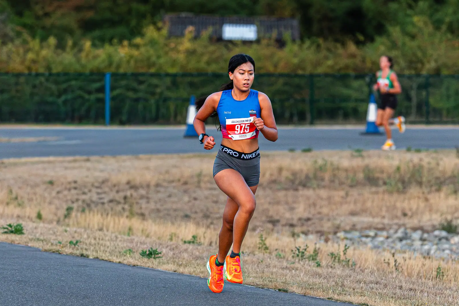 Brentwood Beagles athletes at the Colchester Friday Night 5K / Essex 5K Championships, Colchester, 7 August 2026