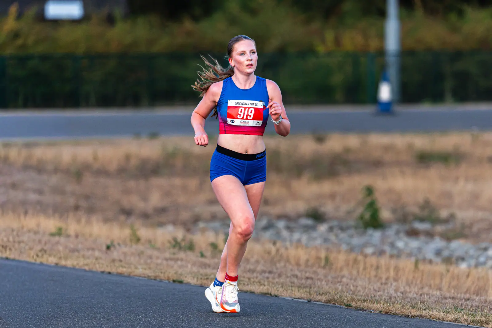 Brentwood Beagles athletes at the Colchester Friday Night 5K / Essex 5K Championships, Colchester, 7 August 2026