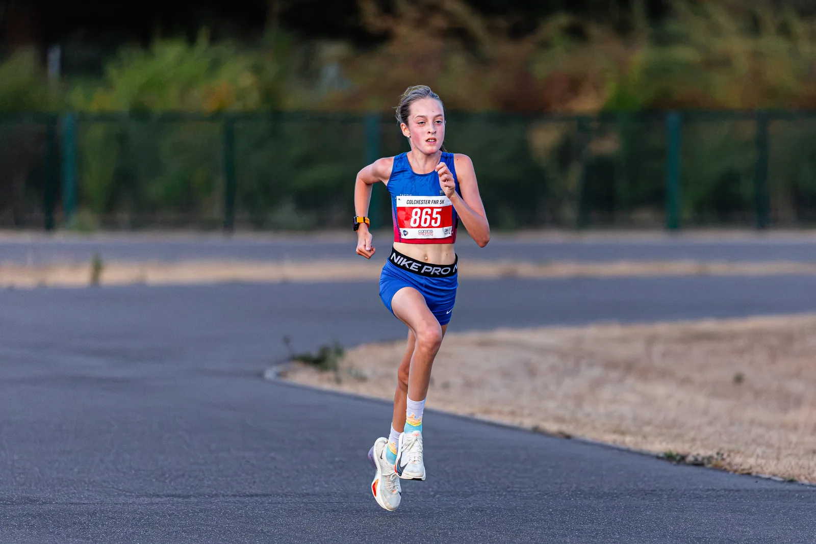 Brentwood Beagles athletes at the Colchester Friday Night 5K / Essex 5K Championships, Colchester, 7 August 2026