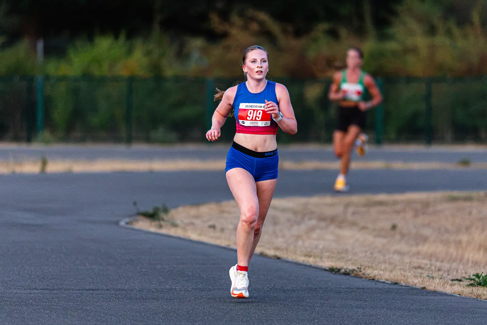 Brentwood Beagles athletes at the Colchester Friday Night 5K / Essex 5K Championships, Colchester, 7 August 2026