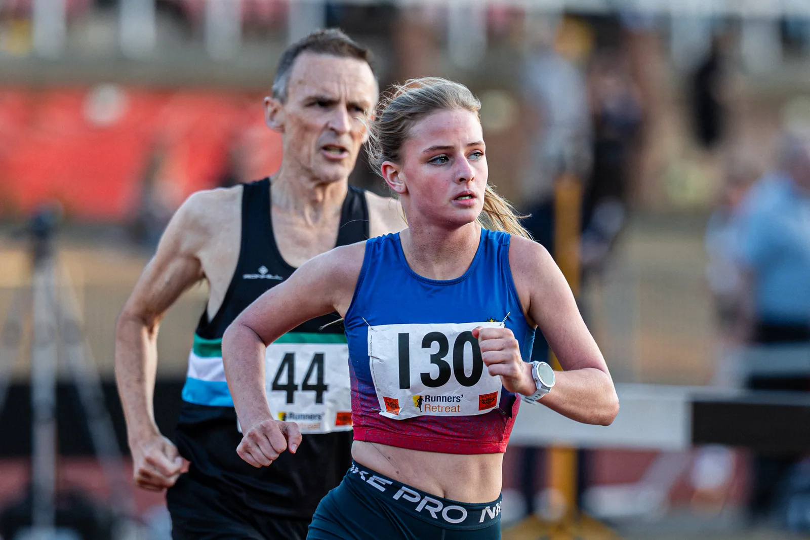 Brentwood Beagles athletes at the Watford Open, Watford, 19 August 2026