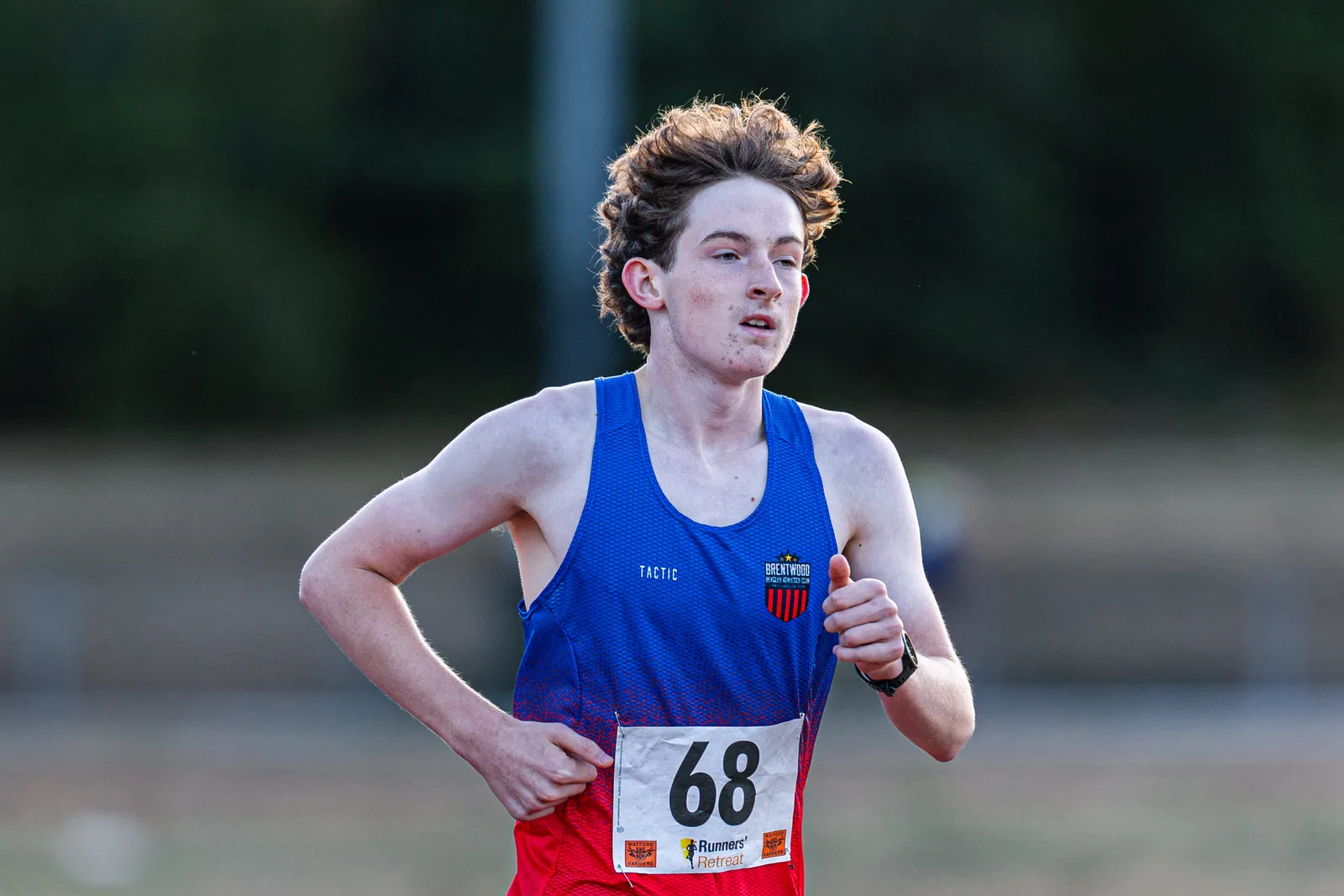 Brentwood Beagles athletes at the Watford Open, Watford, 19 August 2026