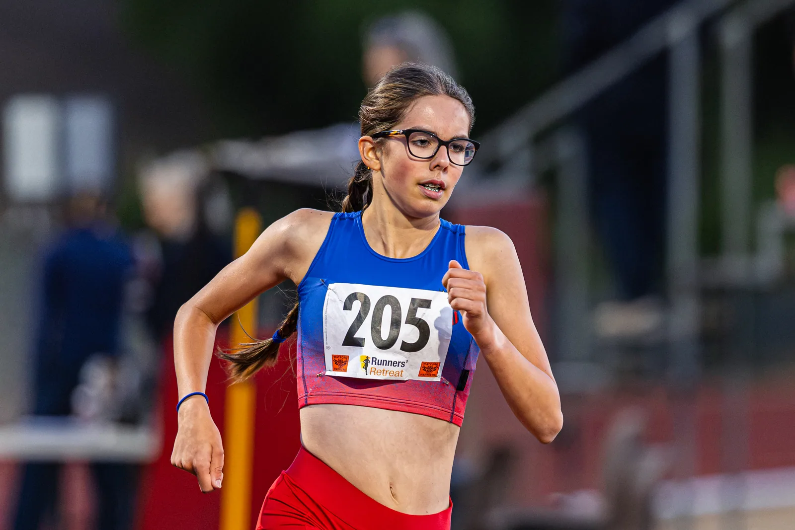 Brentwood Beagles athletes at the Watford Open, Watford, 19 August 2026