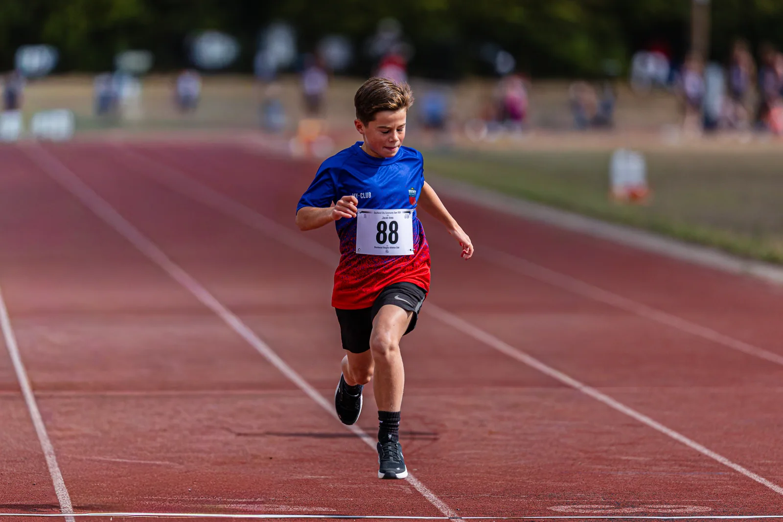 Brentwood Beagles athletes at the Southend Open (Track and Field), Southend, 31 August 2026