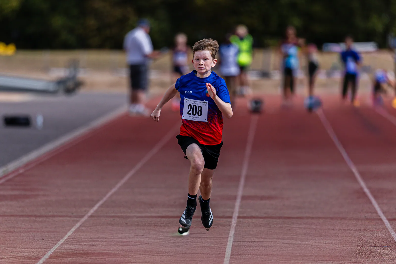 Brentwood Beagles athletes at the Southend Open (Track and Field), Southend, 31 August 2026