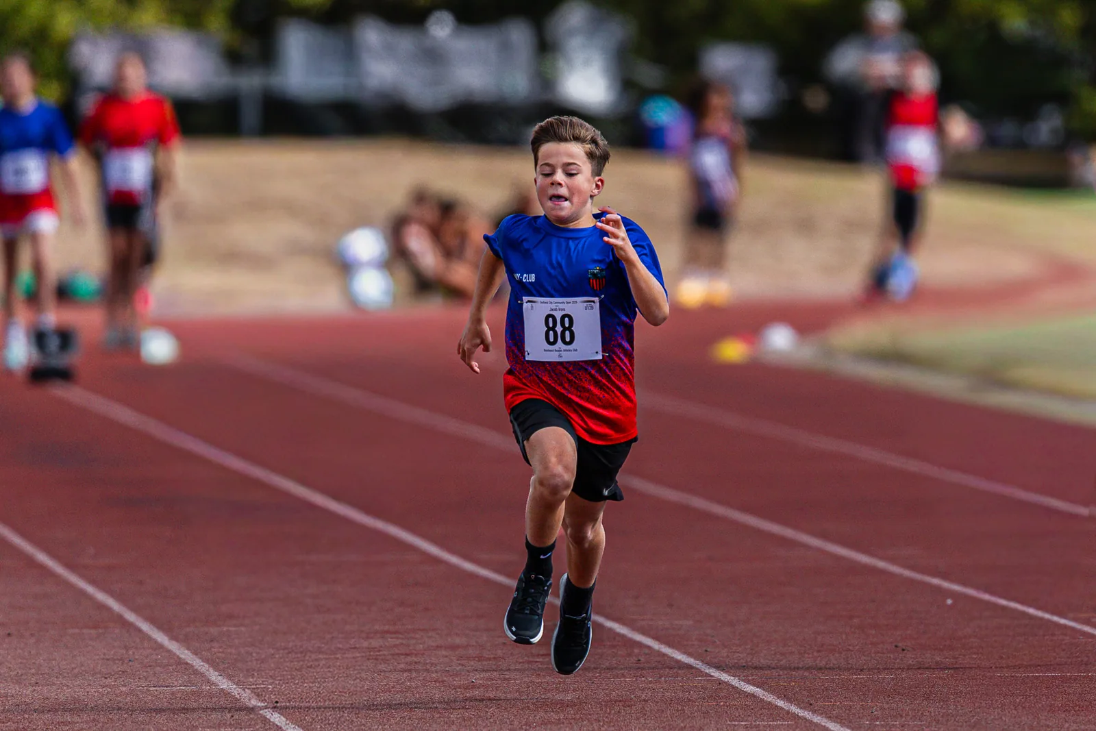 Brentwood Beagles athletes at the Southend Open (Track and Field), Southend, 31 August 2026