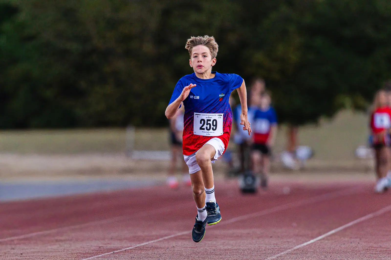 Brentwood Beagles athletes at the Southend Open (Track and Field), Southend, 31 August 2026