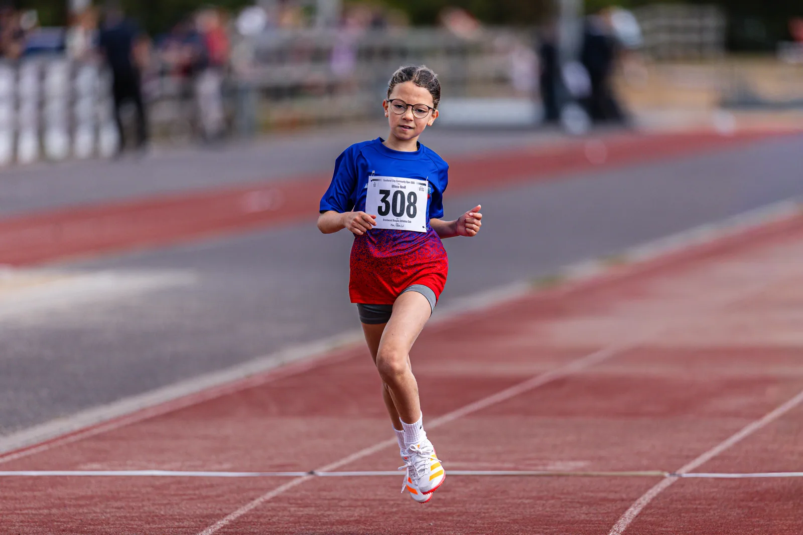 Brentwood Beagles athletes at the Southend Open (Track and Field), Southend, 31 August 2026