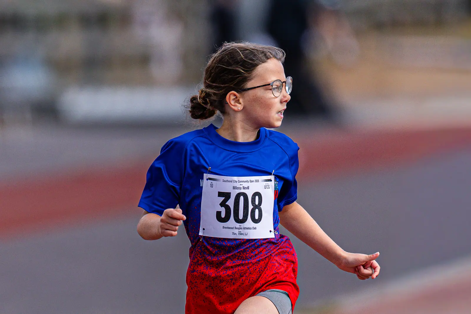 Brentwood Beagles athletes at the Southend Open (Track and Field), Southend, 31 August 2026