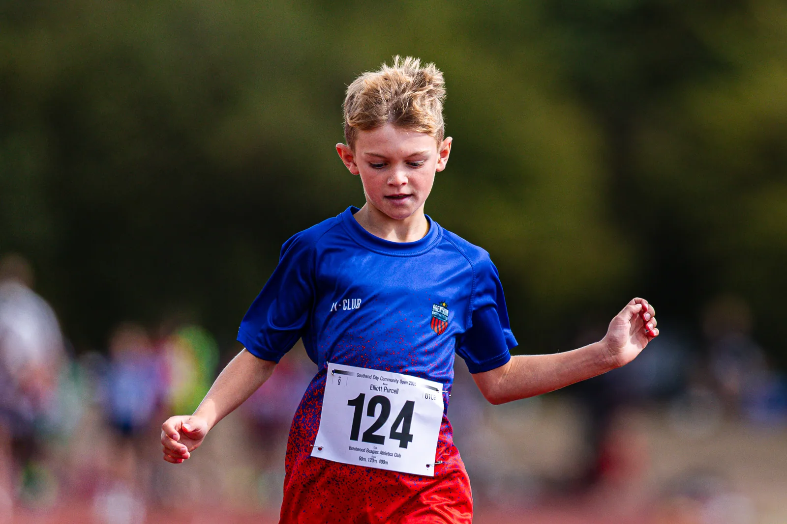 Brentwood Beagles athletes at the Southend Open (Track and Field), Southend, 31 August 2026