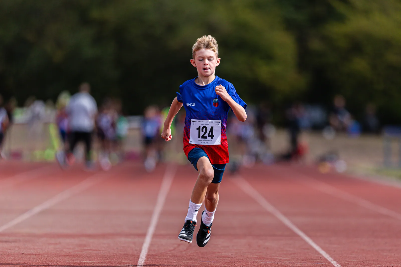 Brentwood Beagles athletes at the Southend Open (Track and Field), Southend, 31 August 2026