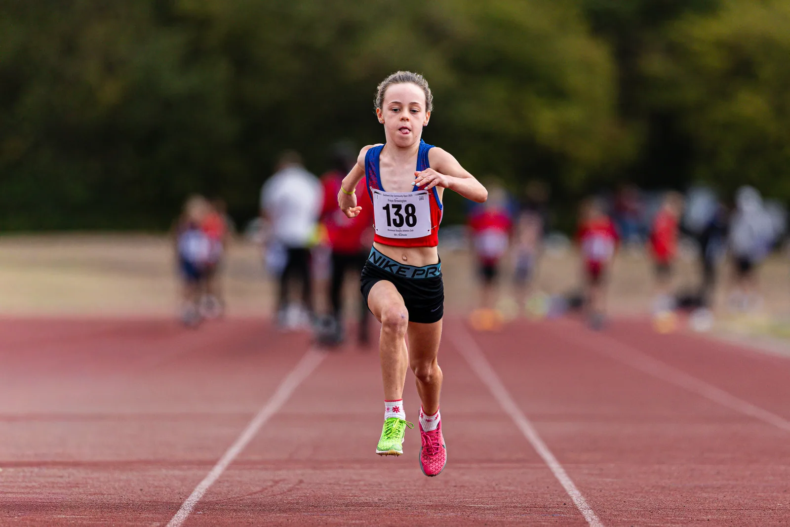 Brentwood Beagles athletes at the Southend Open (Track and Field), Southend, 31 August 2026