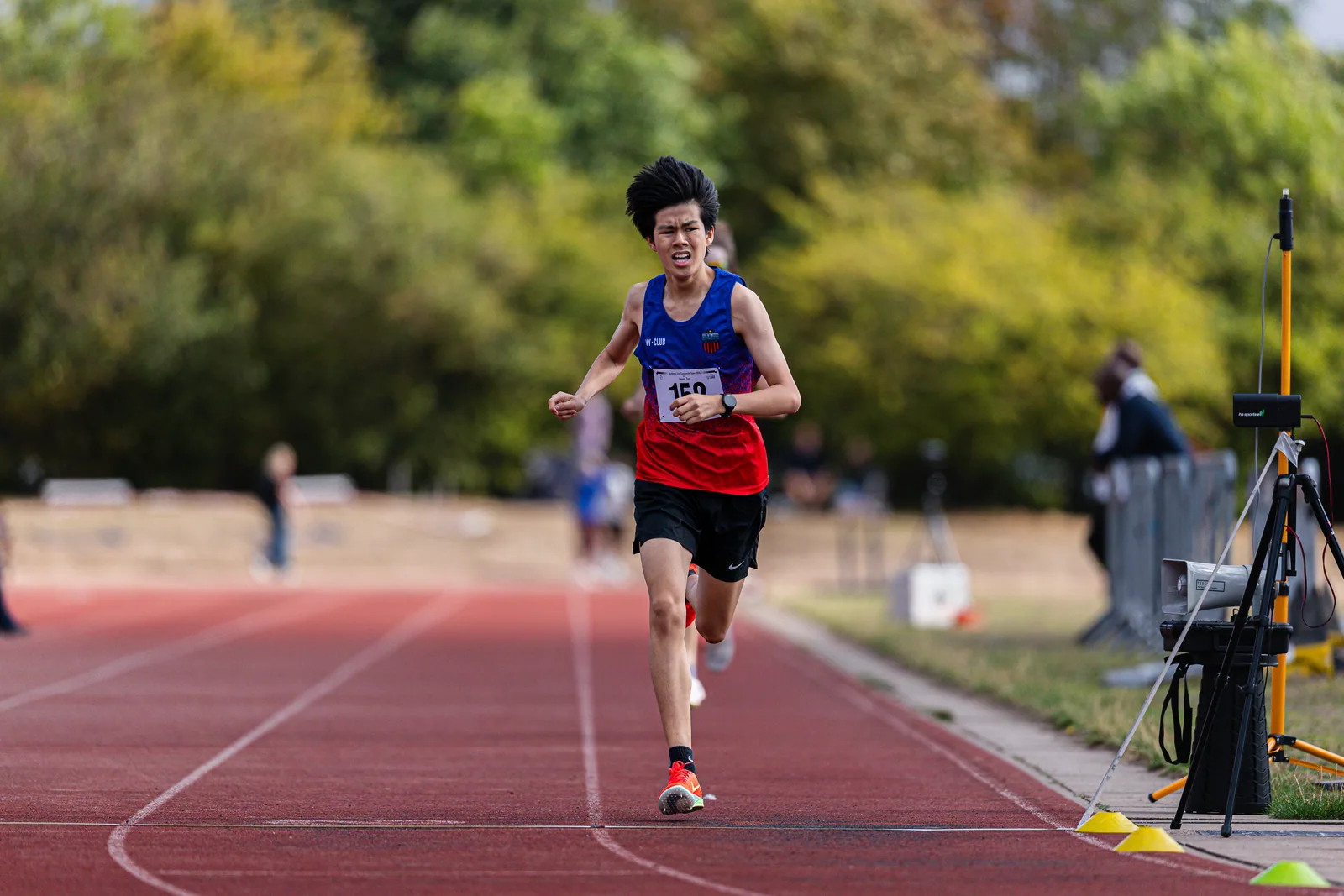 Brentwood Beagles athletes at the Southend Open (Track and Field), Southend, 31 August 2026