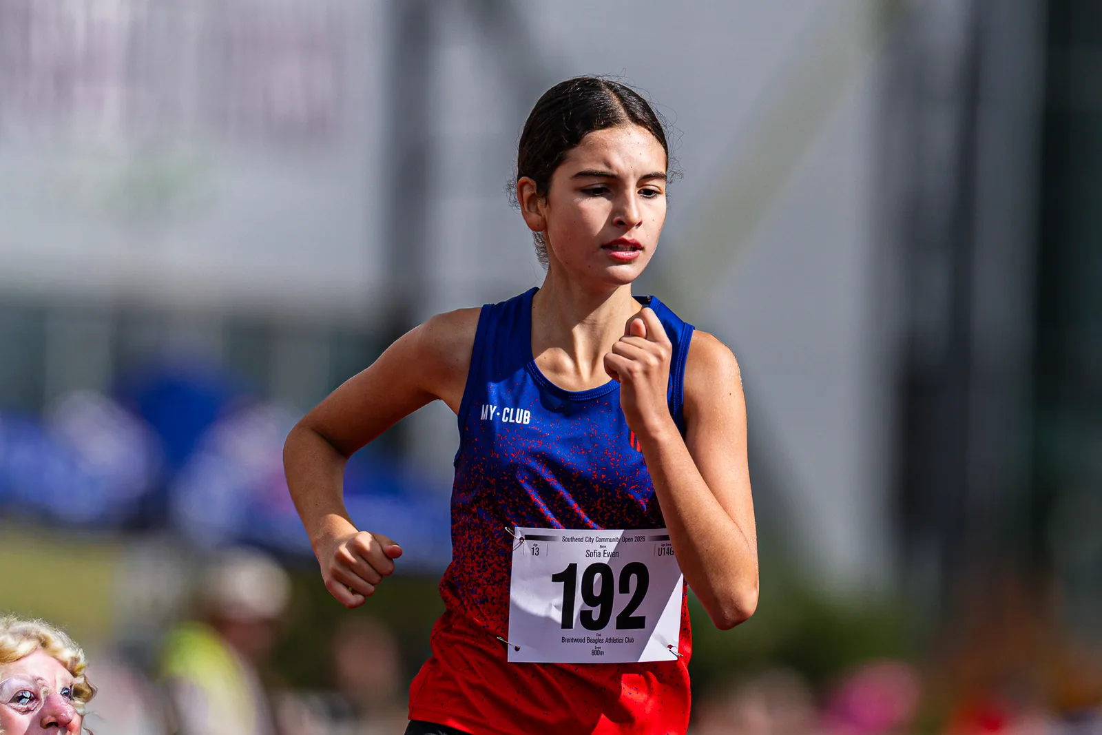 Brentwood Beagles athletes at the Southend Open (Track and Field), Southend, 31 August 2026