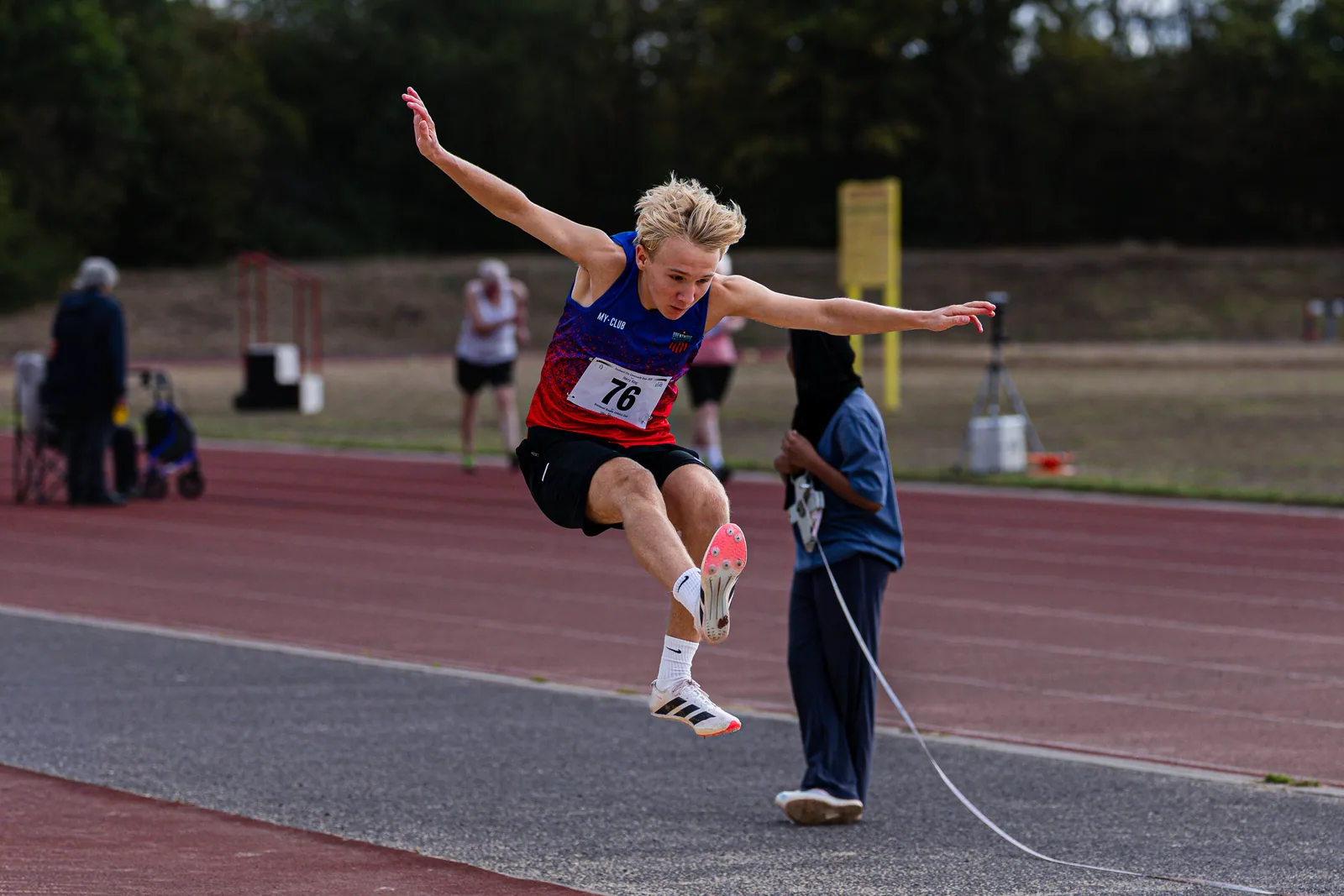 Brentwood Beagles athletes at the Southend Open (Track and Field), Southend, 31 August 2026
