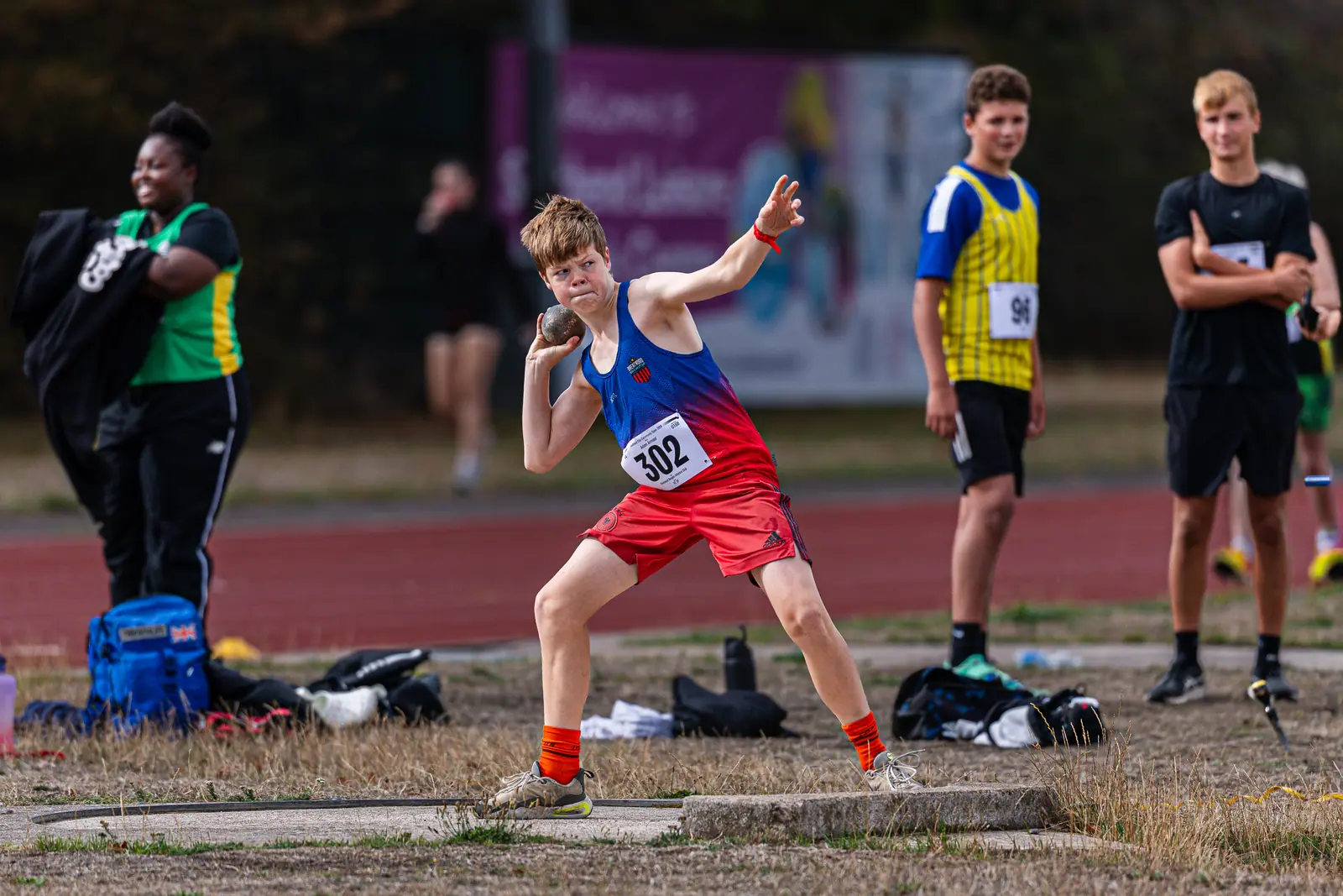 Brentwood Beagles athletes at the Southend Open (Track and Field), Southend, 31 August 2026