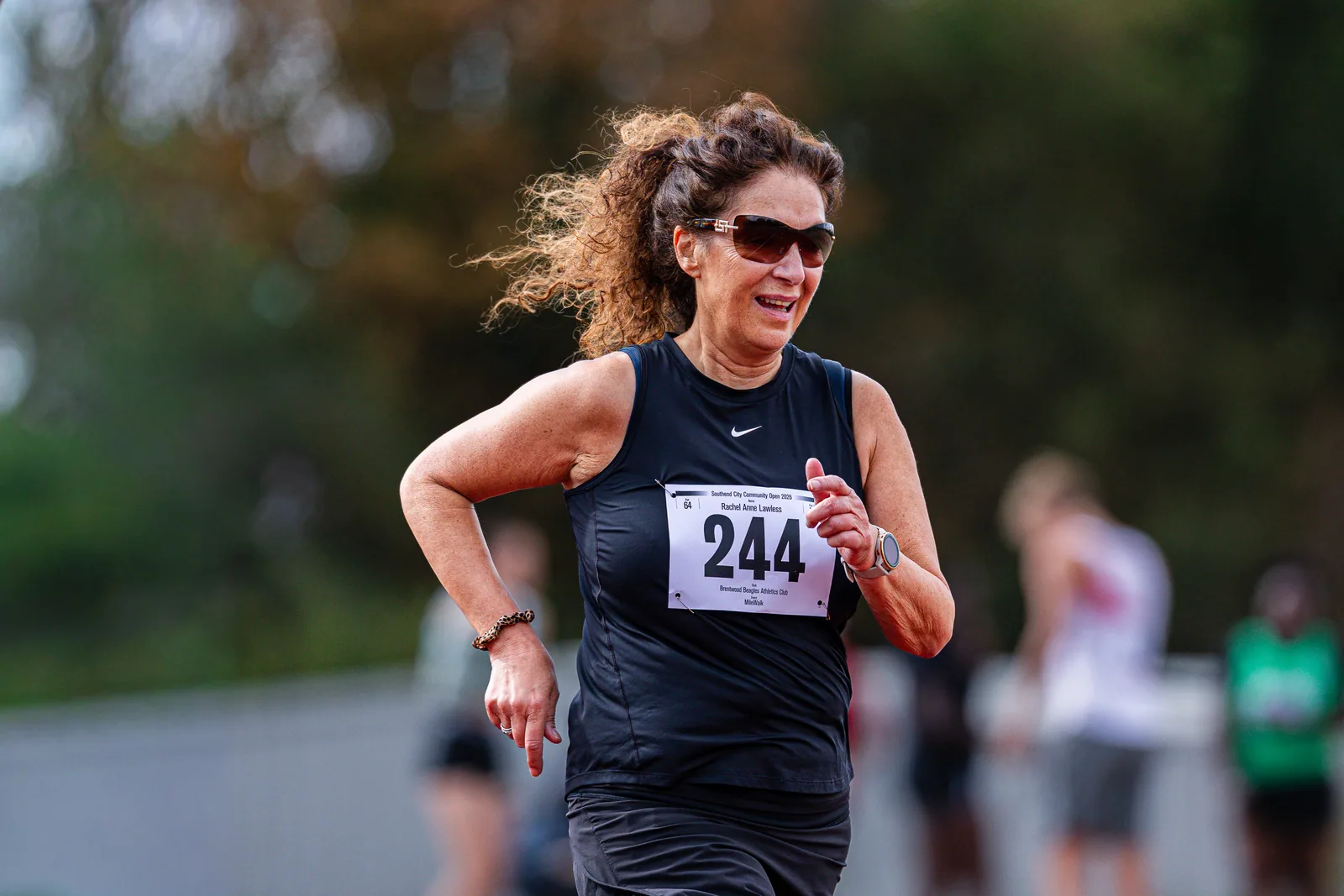 Brentwood Beagles athletes at the Southend Open (Track and Field), Southend, 31 August 2026