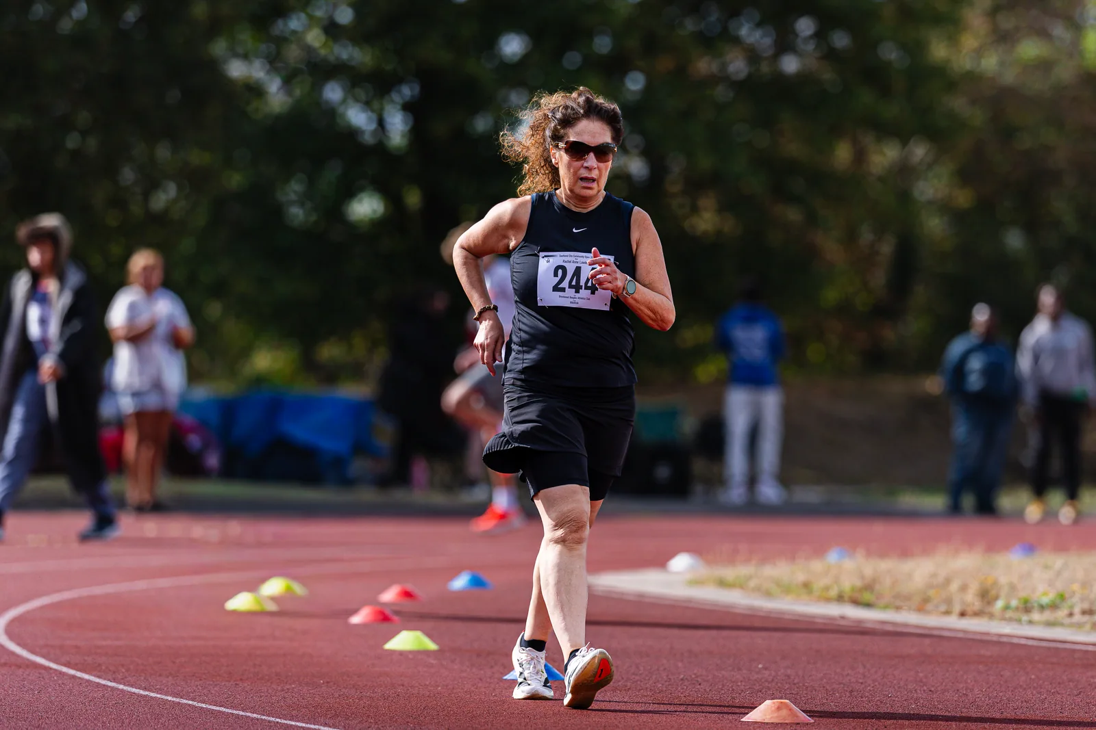 Brentwood Beagles athletes at the Southend Open (Track and Field), Southend, 31 August 2026